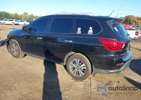 2017 Nissan Pathfinder S из США, поврежденный, VIN 5N1DR2MM4HC686470